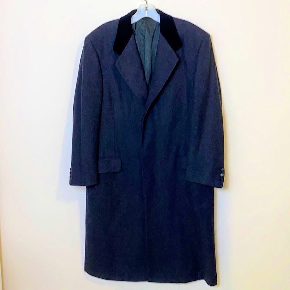 Hickey Freeman Vintage Overcoat 39R